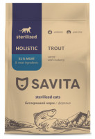 SAVITA (Савита) для стерилизованных кошек с форелью