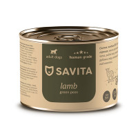 SAVITA (Савита) Консервы для собак «Ягненок с зеленым горошком»