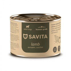 SAVITA (Савита) Консервы для собак «Ягненок с тыквой и кабачками»