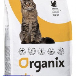 Organix (Органикс) Для кошек крупных пород с морской рыбой и курицей (Adult Large Cat Breeds)