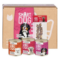 Smart Dog (Смарт дог) Smart Box (Шоубокс)  Мясной рацион для умных собак крупных пород