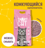 SmartCat (Смарт кэт) Комкующийся наполнитель Тофу: Лаванда