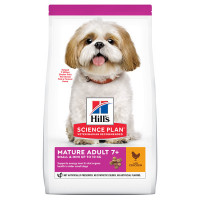 Hill`s (Хилс) mature adult 7+small&miniature для пожилых собак мелких и миниатюрных пород с курицей РАСПРОДАЖА