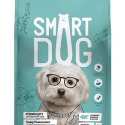 Smart Dog (Смарт дог) Для взрослых собак с ягнёнком, лососем, индейкой