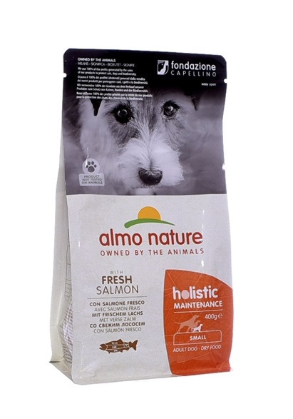 Almo Nature (Алмо Натур) для взрослых собак малых пород с лососем (small&salmon) РАСПРОДАЖА