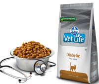 Farmina (Фармина) vet life cat DIABETIC для кошек (при сахарном диабете) РАСПРОДАЖА