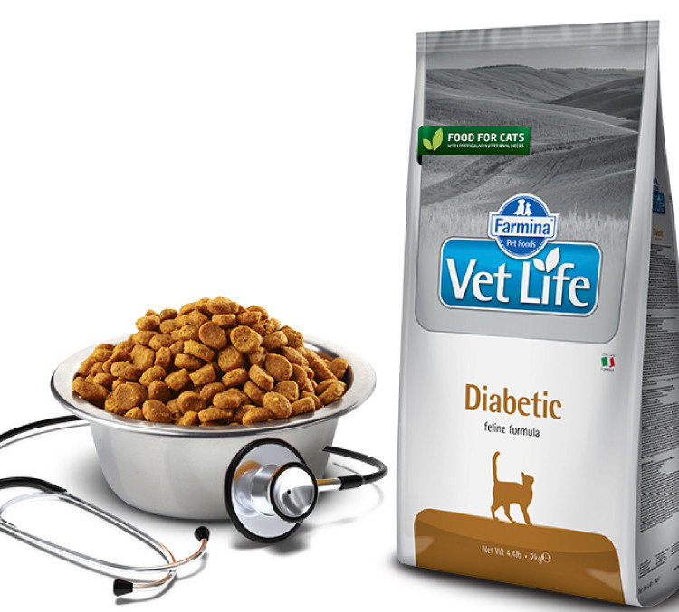 Farmina (Фармина) vet life cat DIABETIC для кошек (при сахарном диабете) РАСПРОДАЖА