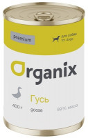 Organix (Органикс) Премиум консервы для собак с гусем 99%