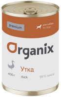 Organix (Органикс) Премиум консервы для собак с уткой 99%