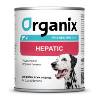 Organix (Органикс) Hepatic Консервы для собак. Поддержание здоровья печени у взрослых собак