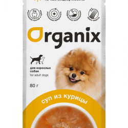 Organix (Органикс) Консервированный корм (суп) для взрослых собак, 80 гр